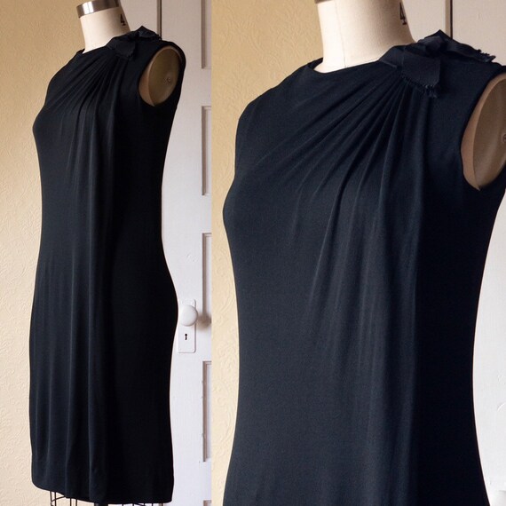 1960's Ceil Chapman Rayon Jersey Dress