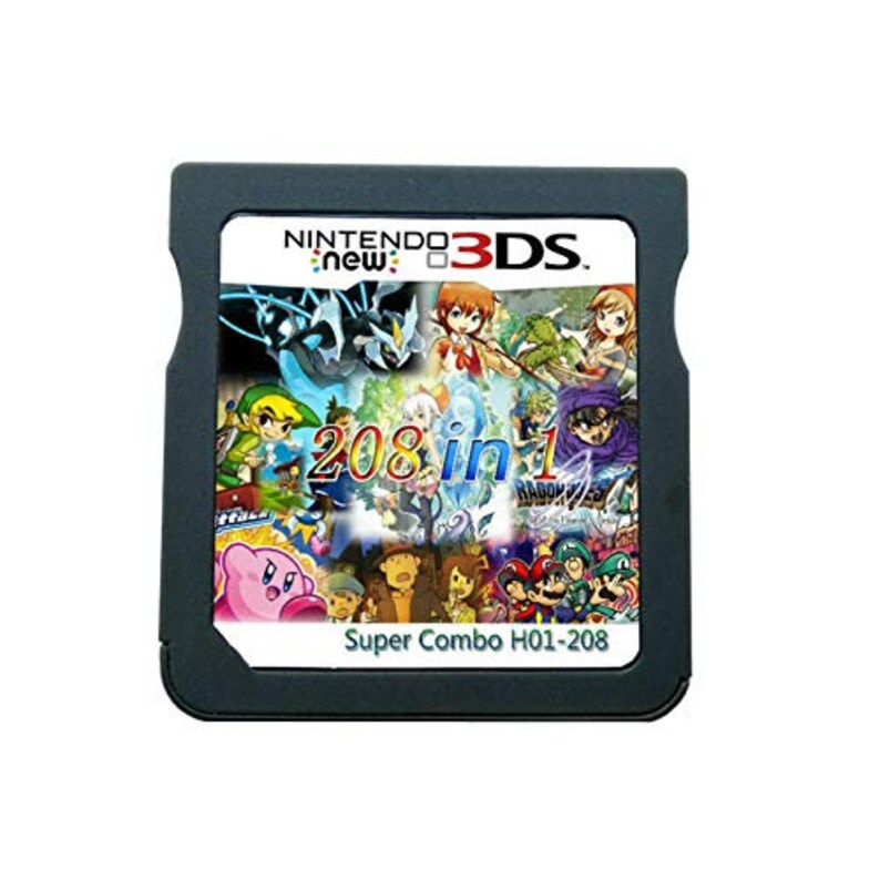 208 in 1 Game Games Cartridge Multicart For Nintendo DS Game Etsy