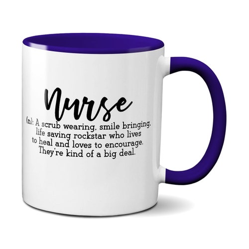 Express your gratitude with a Thank You Nurse Quote Mug - Perfect Gift for Nurses