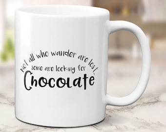 Personalized Chocolate Quote Mug - The Perfect Hot Chocolate Gift for Chocolate Lovers!