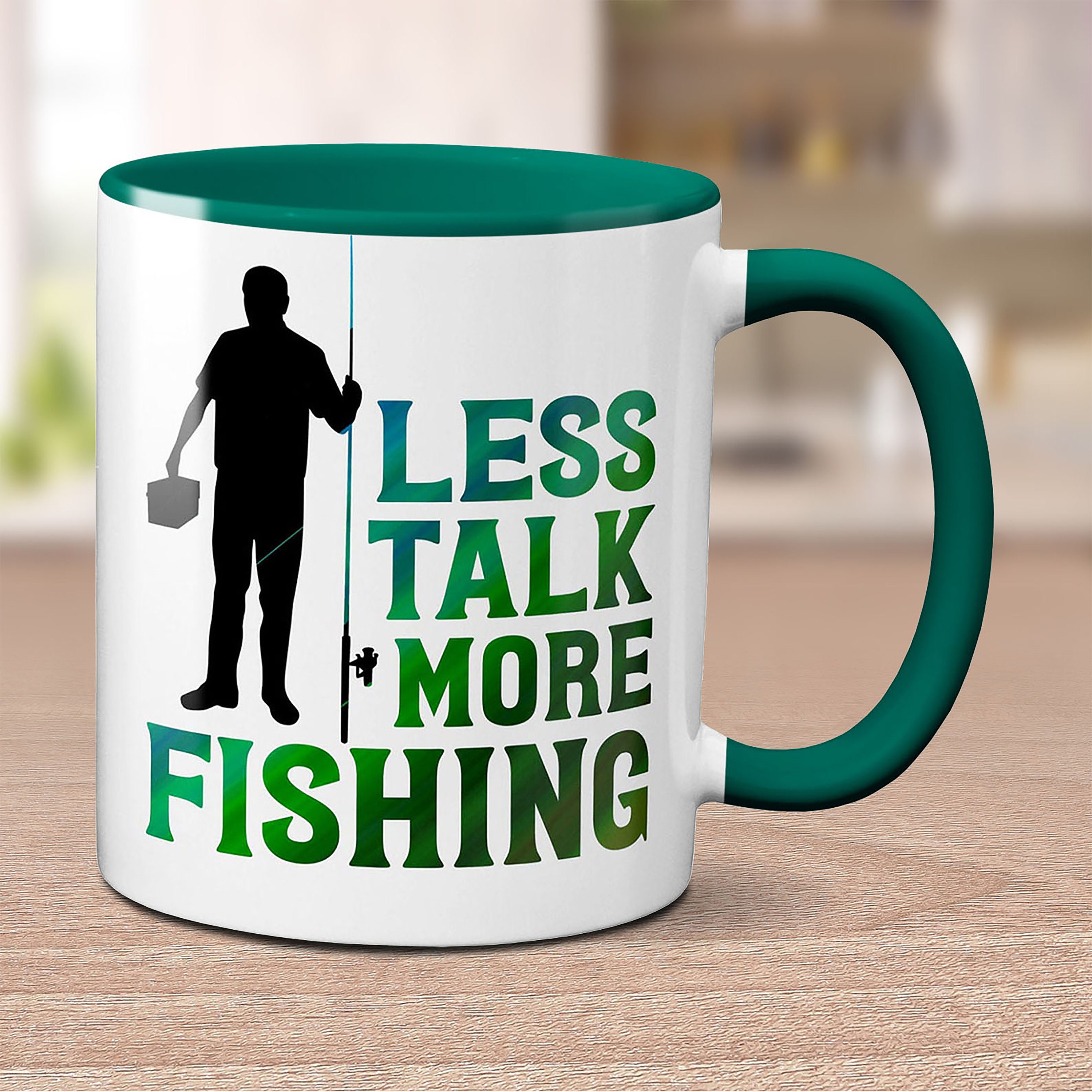 Fish Fishing Mug Personalized Gift for the Ultimate Fisherman
