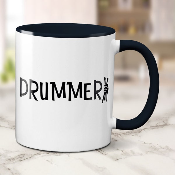 Drummer's Delight: gepersonaliseerde drumcadeaus - aangepaste Drummer Brew-mok