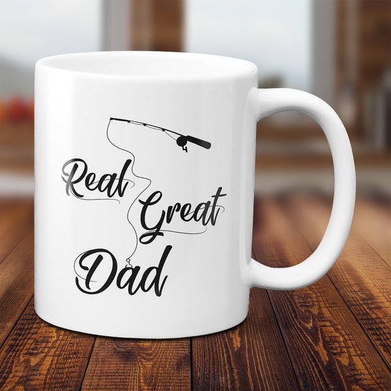 Personalized Reel Cool Fishing Dad Mug Great Dad Gift 