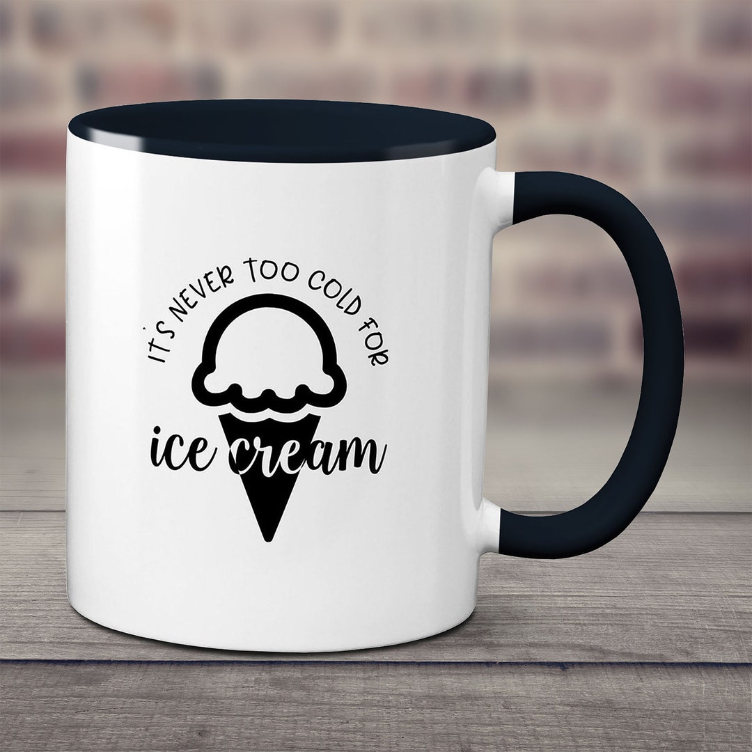 Customizable Ice Cream Lover Gift Personalized Ice Cream Etsy