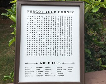 Vergessen Sie Ihr Telefon Zeichen Vergessen Sie Ihr Telefon Etsy