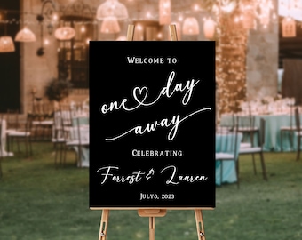 Rehearsal Dinner Sign Decals, Mirror, Wood, Acrylic