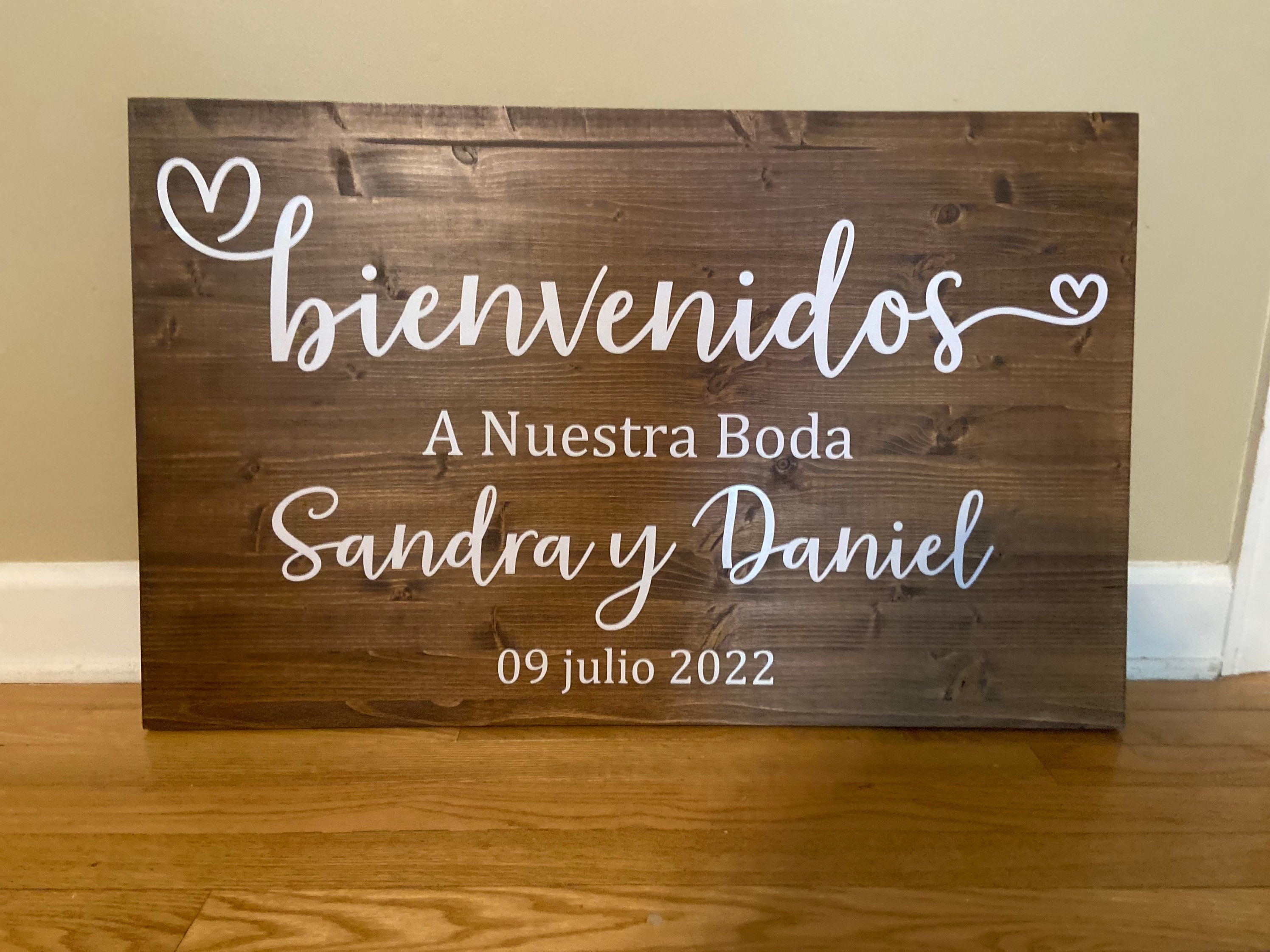Bienvenidos A Nuestra Boda Svg Bienvenidos Signs Svg vrogue.co