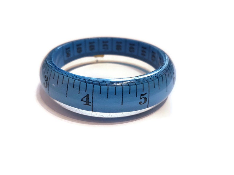 Resin Bangle Bracelet Tape Measure Bracelet. Etsy