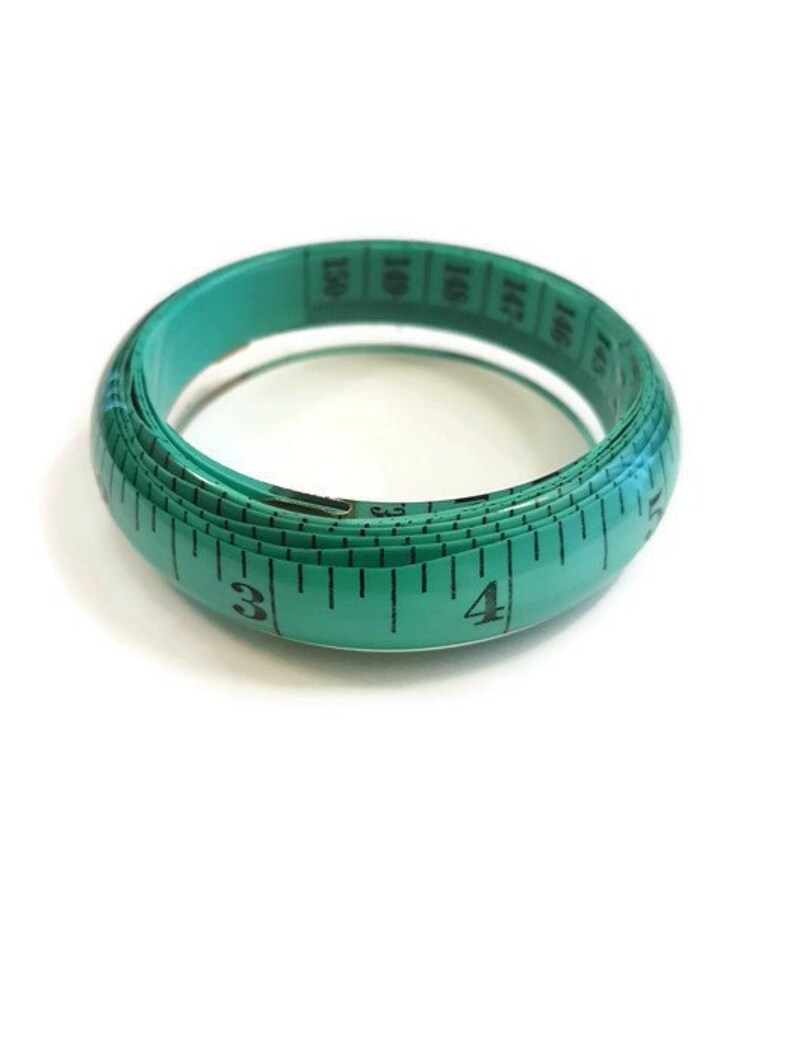Resin Bangle Bracelet Tape Measure Bracelet. Etsy