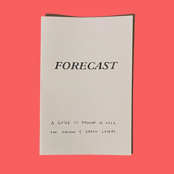 Forecast: a zine about sustainable fashion