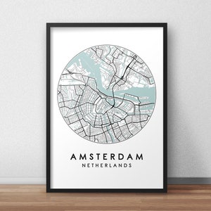 Custom City Map Print, City Map, Custom Map Print, City Map Wall Art, Custom Map, Travel Poster, Map Print, Personalised Gift image 2