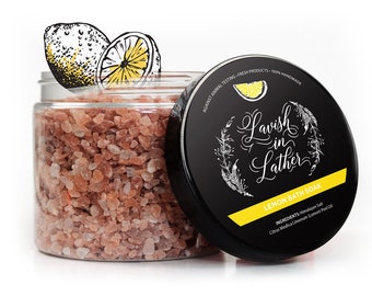 Natural Bath Salts | Mango Bath Salt | Bath Soak, Himalayan Bath Salt, Natural Bath Soak, Sea Salt Bath Soak