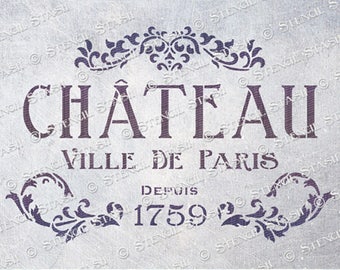 french stencils etsy