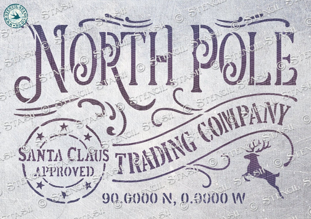 North Pole Trading Stencil Reusable Christmas Stencils -  Norway