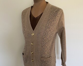 Vintage Brown Cardigan