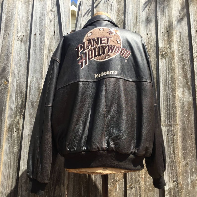 Planet Hollywood Leather Jacket