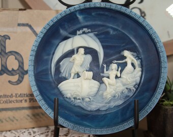 Incolay Cameo Plate Etsy