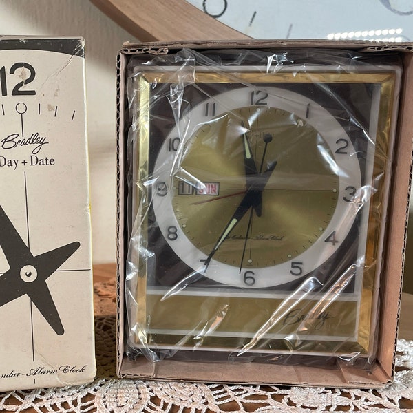 Bradley Alarm Clock Etsy