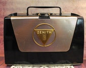 Vintage Retro 1953 Zenith Wave Magnet AM Tube Radio - Model L505