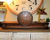 Antique Art Deco Westminster Chiming URGOS Mantel Clock, Germany, 25 quot , 1960 39 s, RARE (LR)