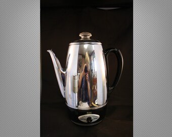 Vintage Sunbeam Coffeemaster Automatic Percolator AP10A Works Well Coffee Pot Vintage Sunbeam Coffeemaster Automatic Percolator AP10A Works Well Coffee Pot