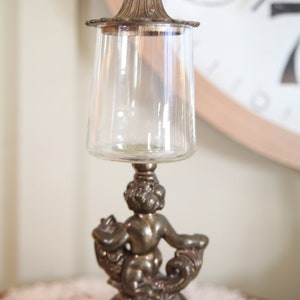 Vintage Antique Kintaro Boy Riding Koi Fish Vanity Figurine | Etsy