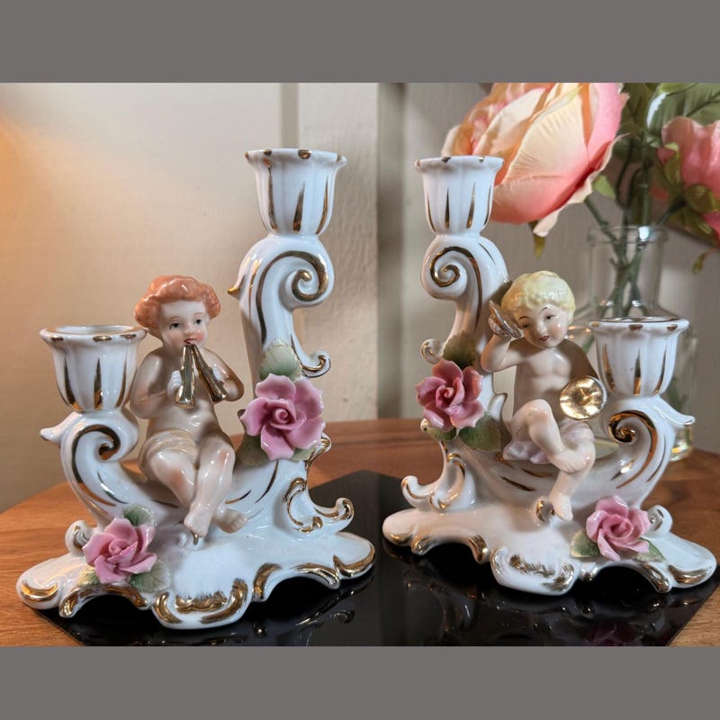Cherub With Instruments - Etsy
