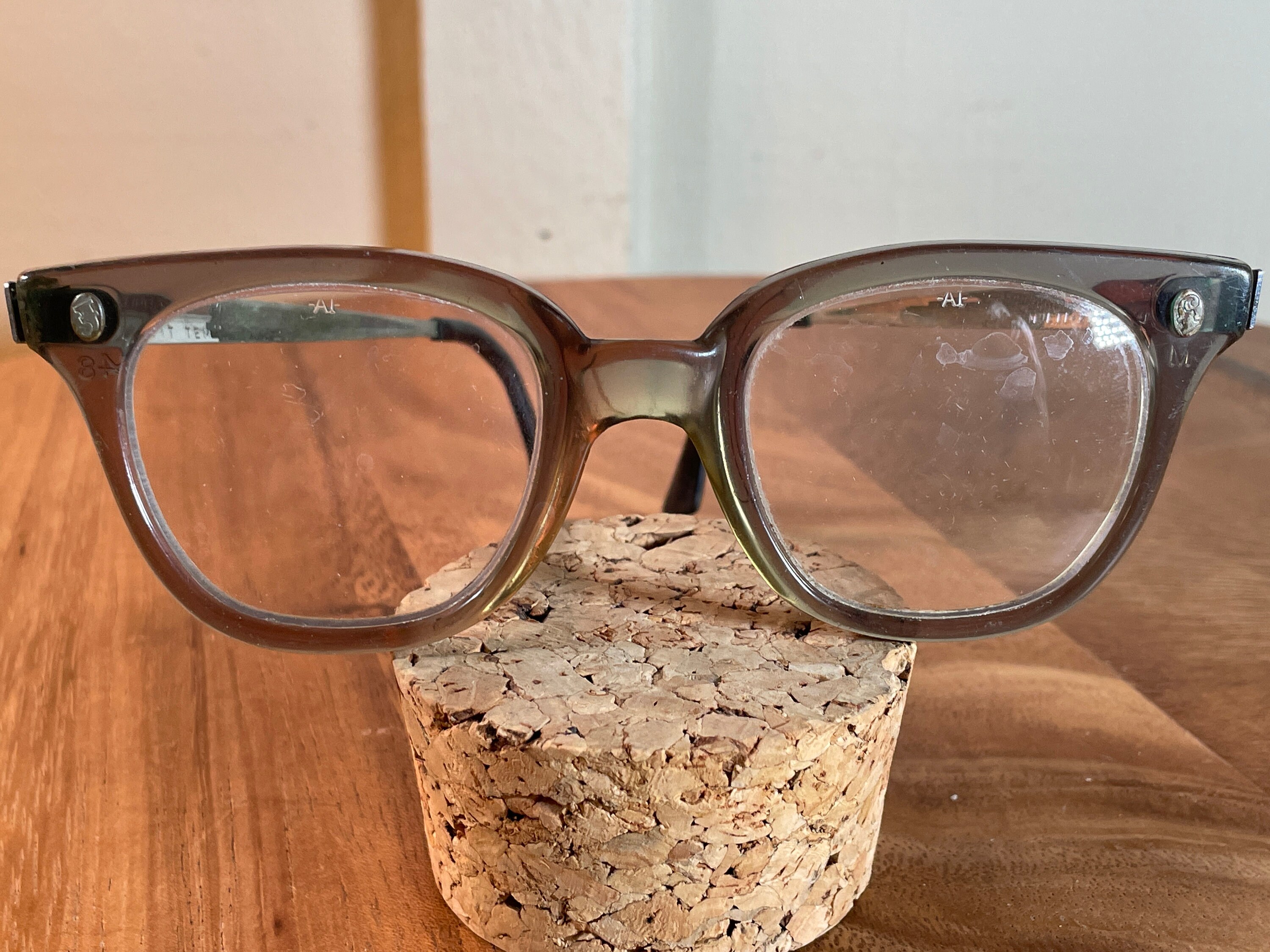 Vintage Fendall Safety Eyeglasses Ufit 50 Crystal Gray - Etsy