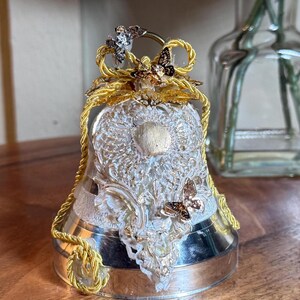 Vintage, Reuge, Bell Music Box, Thank You, Plays 