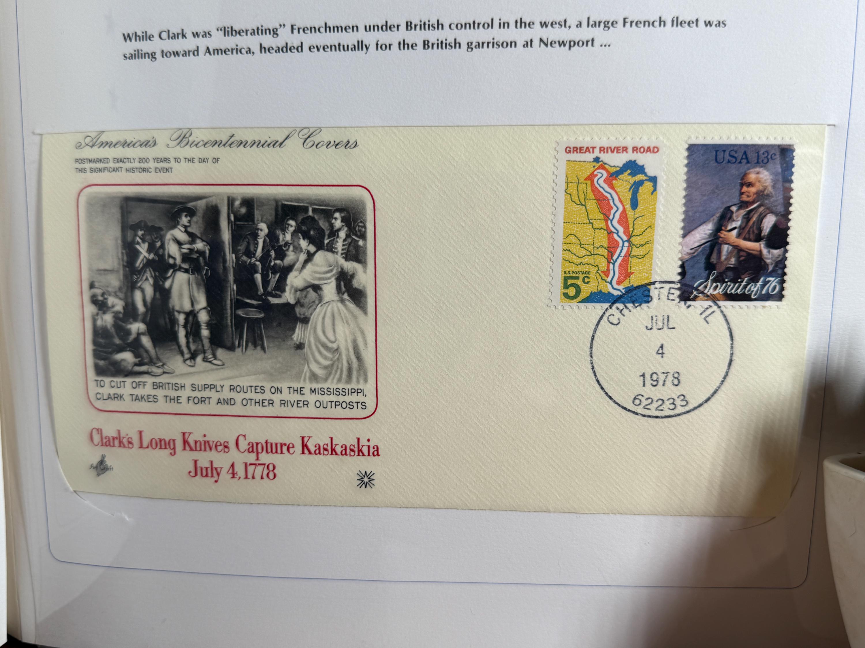 Vintage, America's Bicentennial Covers, 1778-1978 Westport