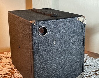 ビンテージ アンティーク セネカ ボックスカメラ、ニューヨーク製、6
