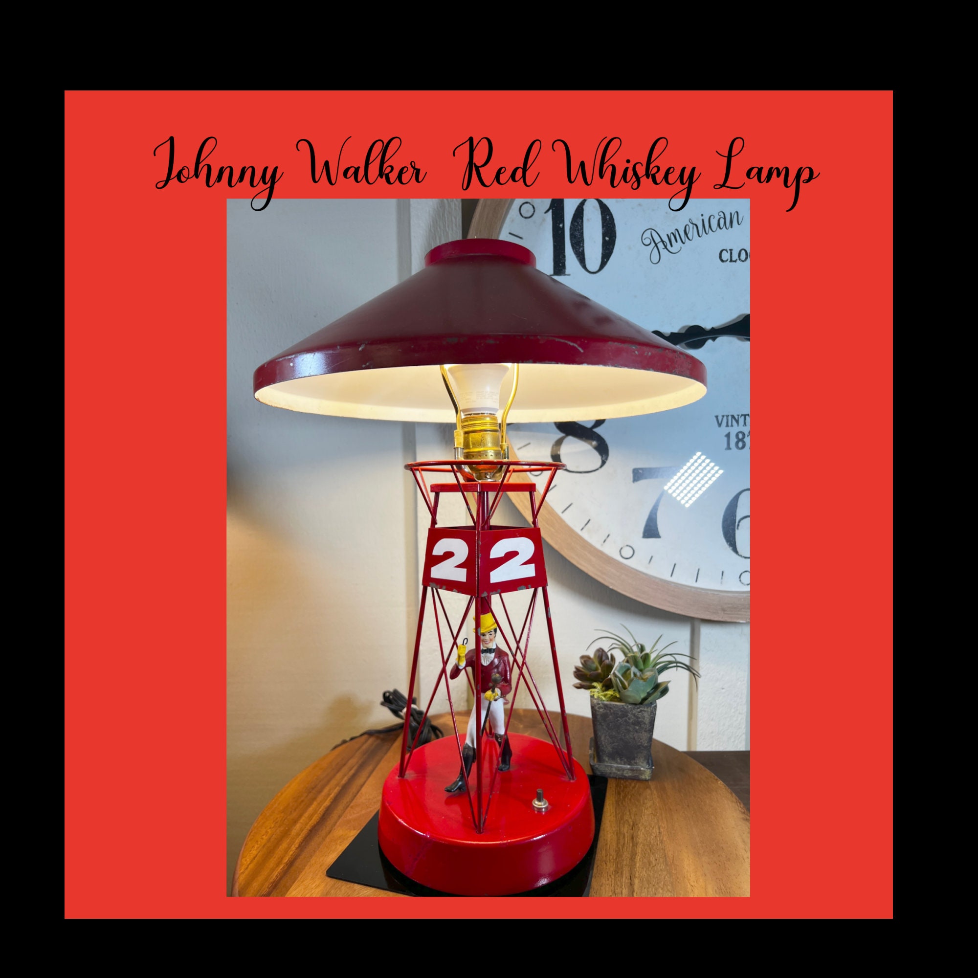 Rare, Vintage, Johnny Walker, Scotch, Red Label, Whiskey, Red
