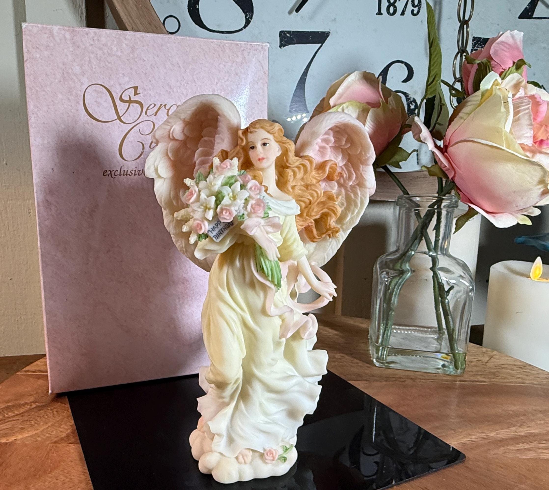 Seraphim Angel Classics, Samantha, Blessed at Birth, Happy