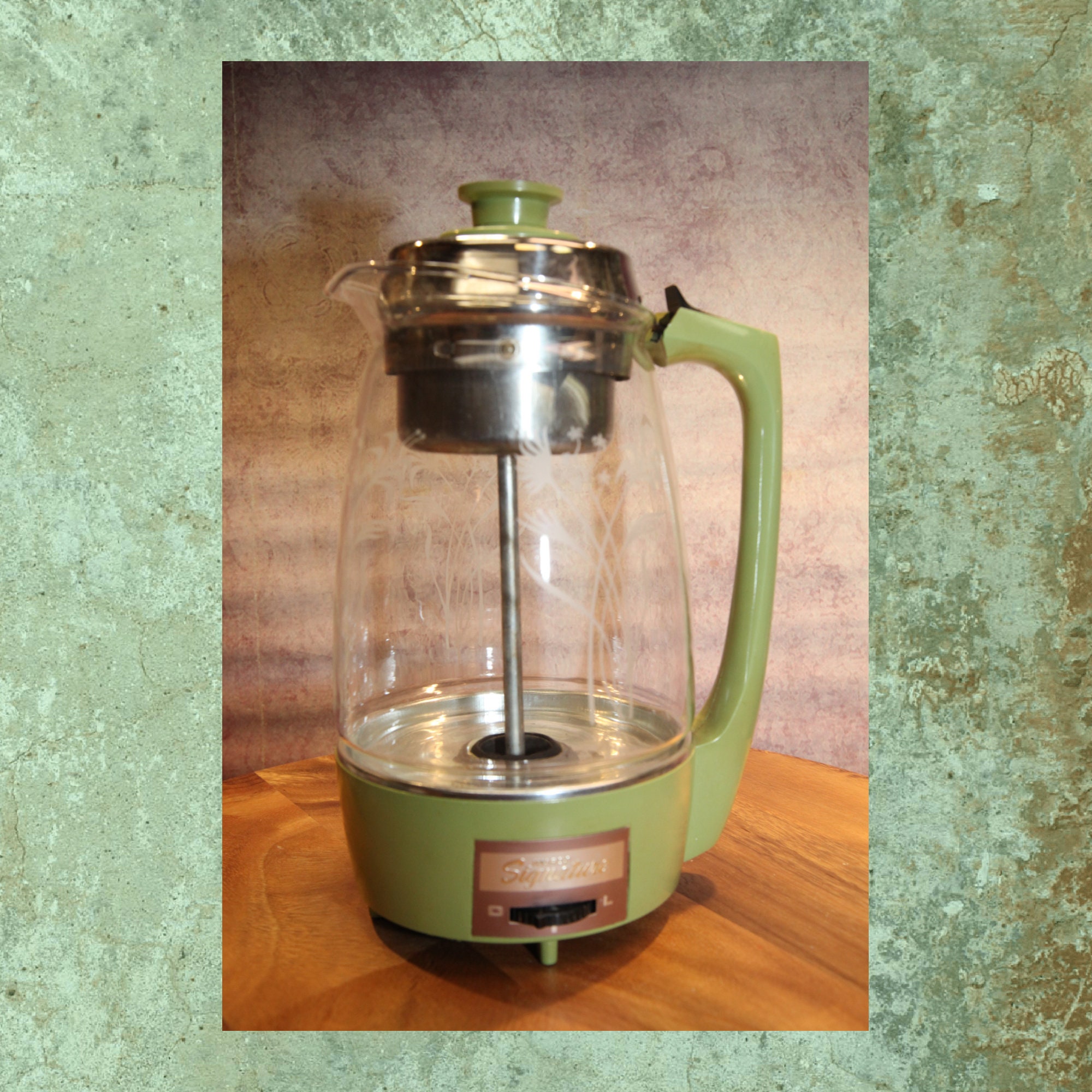 Vintage SCM Proctor Silex Percolator Glass Center Model Etsy