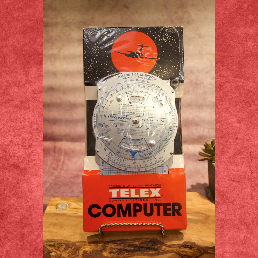 Felsenthal MICRO Dalton Mark 1 Dial-a-con E6-B Fight Computer,+ Inst ...