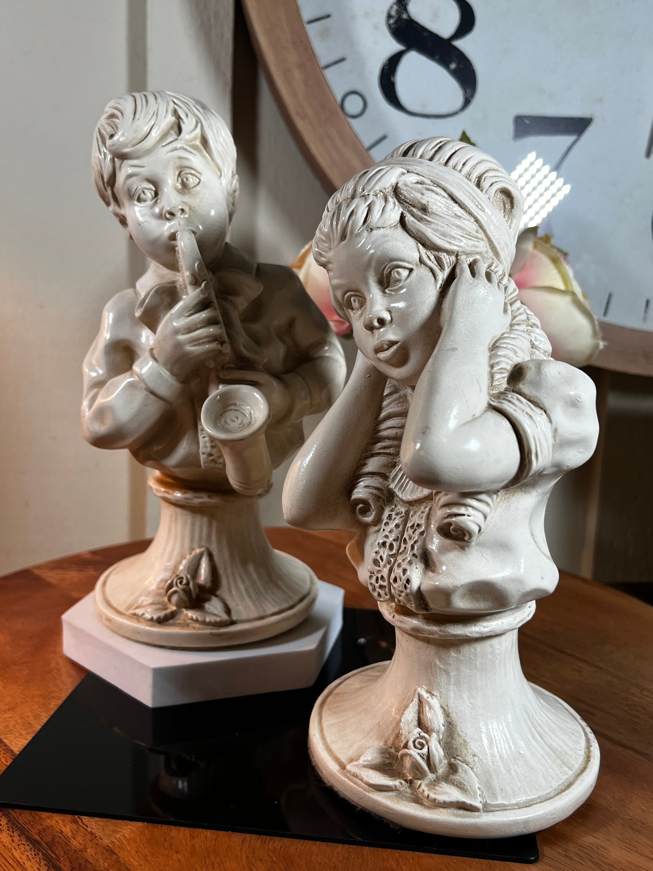Vintage, U Kendrick, 1971, Universal Statuary Corp, Saxophone Boy