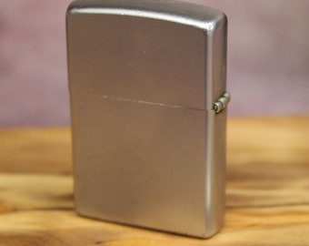 zippo ENEOS Silver 前面刻印 ヴィンテージ 2003年製 zippo-silver-antique-plate-