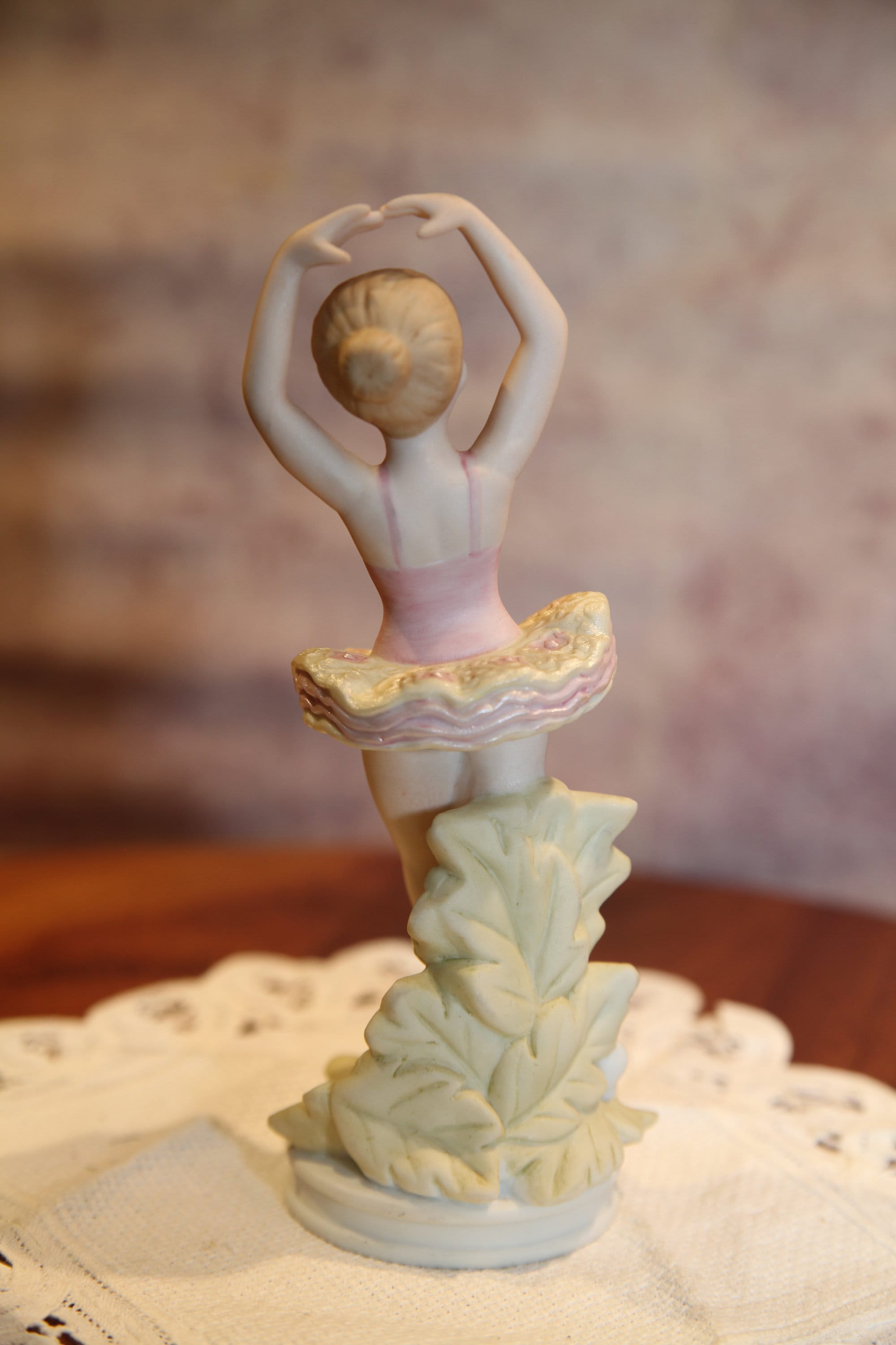 Vintage Lefton Porcelain Ballerina Dancer Girl 7' 1989 Etsy