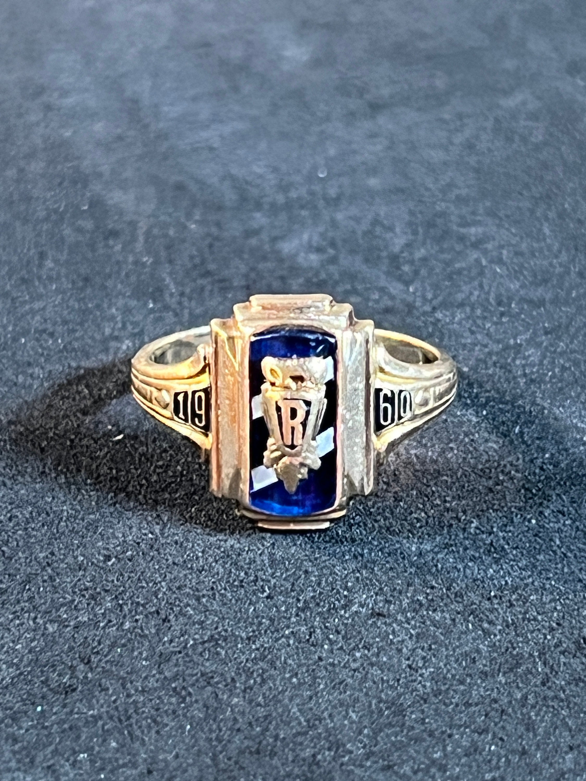 Vintage, 1960, Rothschild Wi. High School, Ladies, 10K Gold Vintage, 1960, Rothschild Wi. High School, Ladies, 10K Gold