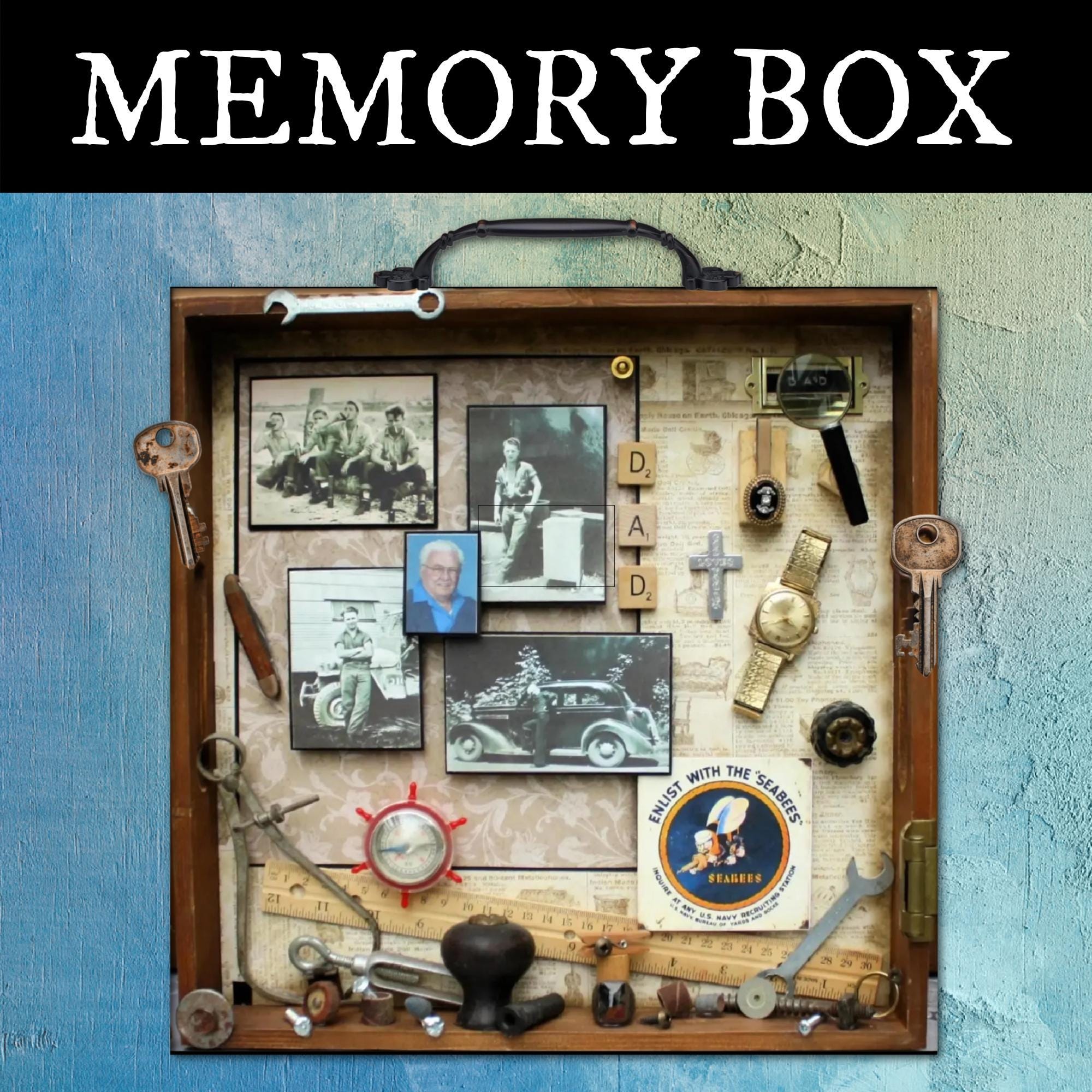 Memory Box, Love One, Gift, Tribute, Keepsake, Parent, Grandparent