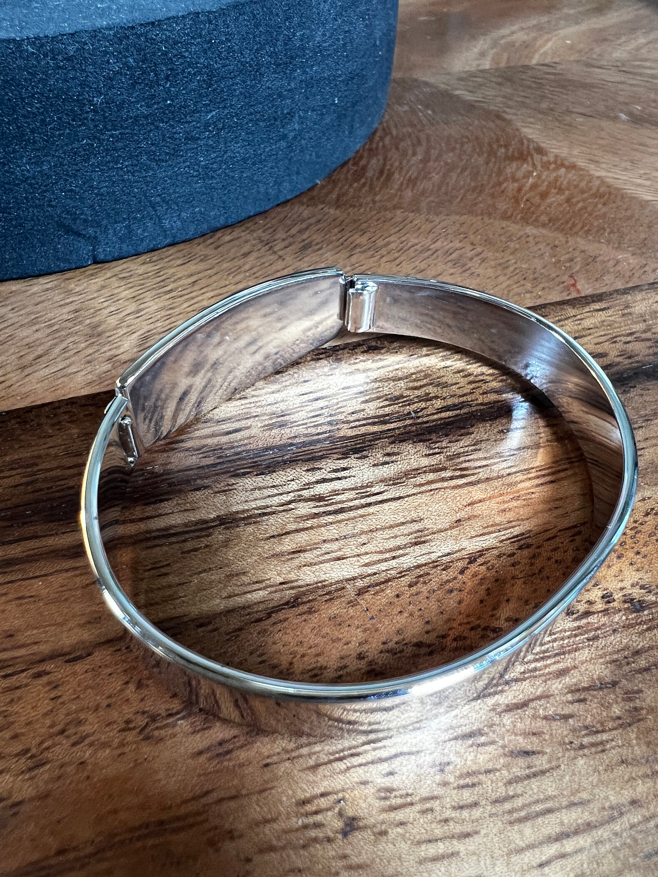 Vintage, SPEIDEL, Silver Tone, Polished, ID Bracelet, Engravable