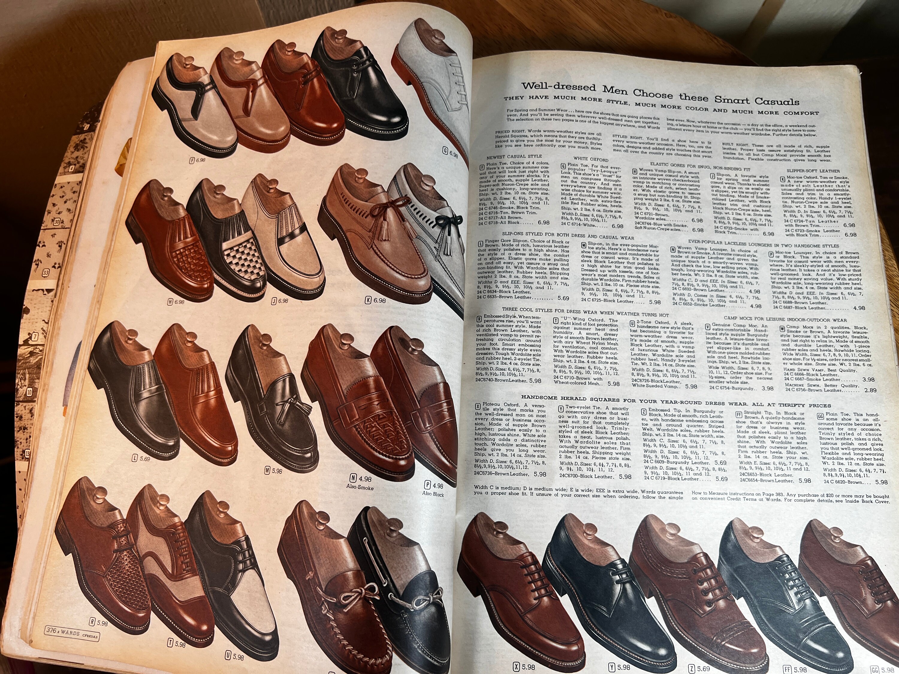 Vintage, Montgomery Wards, Spring-summer Catalog, 1956, 981