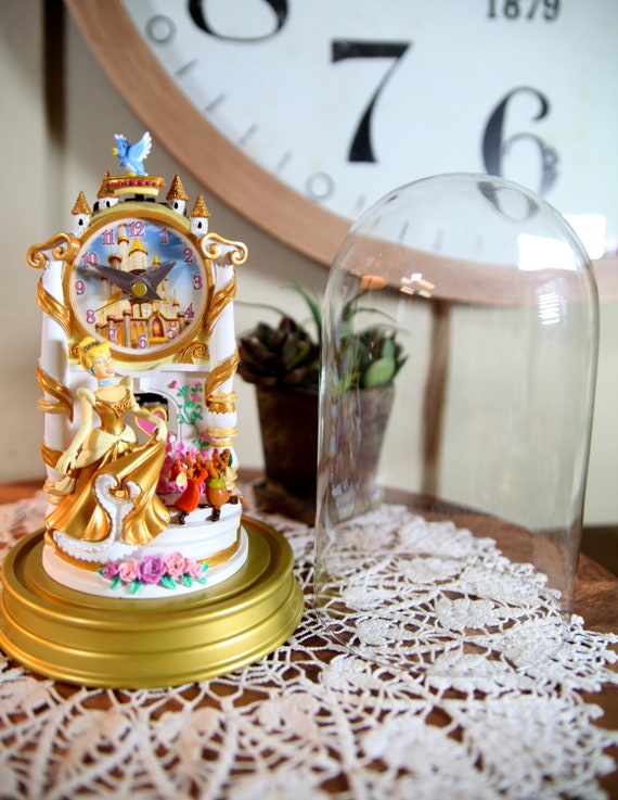 Disney Cinderella オルゴール Disney Cinderella Swinging Heart Pendulum Gold Color Glass