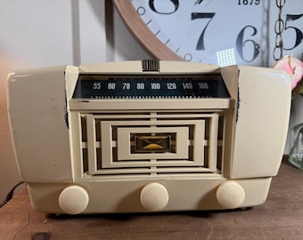 Vintage Zenith AM FM Radio ~ Vintage Zenith Tube Radio H723