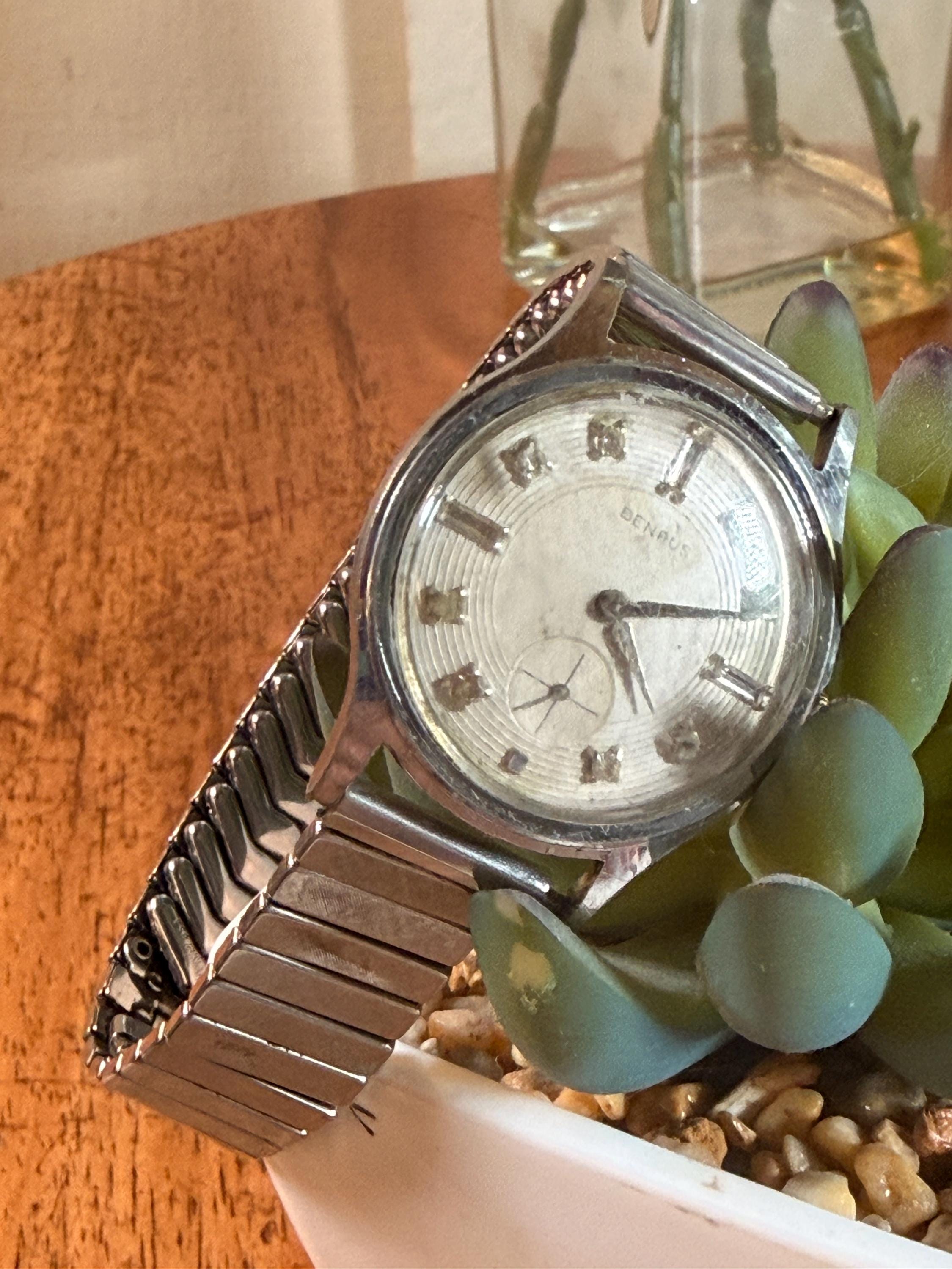 Vintage, Benruns, Men's, Swiss American Wrist Watch, Watch, Wind
