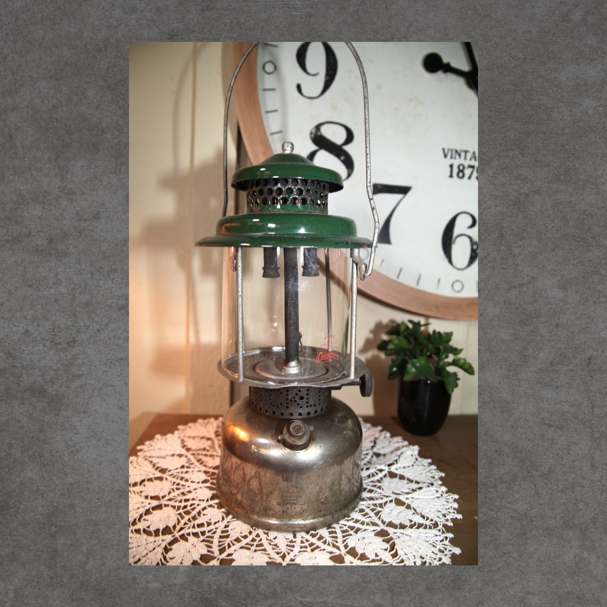 Antique 1920's Coleman Green Top Silver Bottom Sunshine - Etsy
