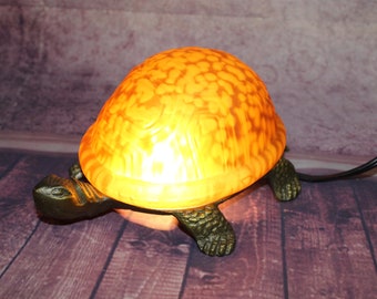 Vintage Turtle Lamp Etsy