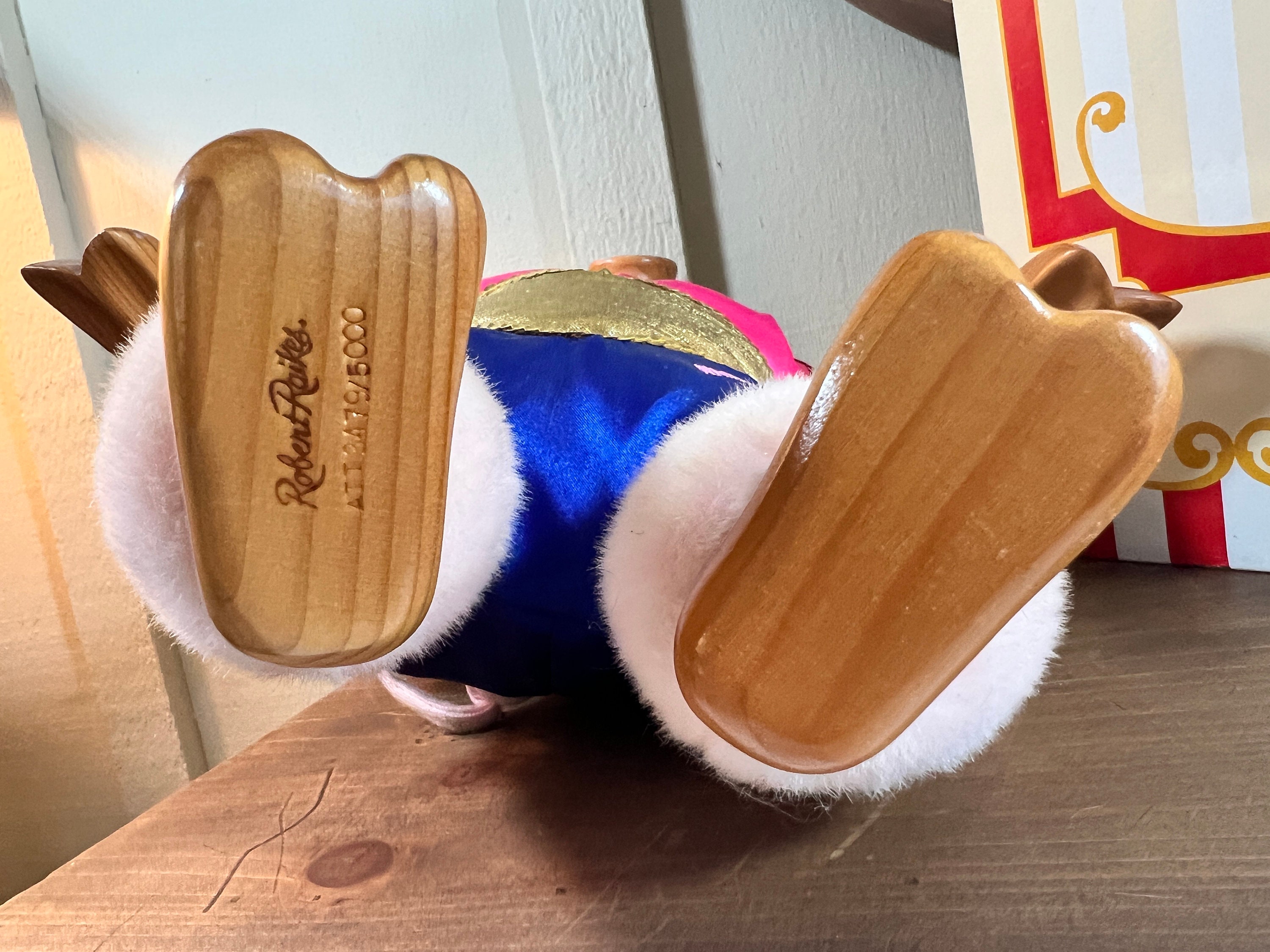 Raikes Original, Circus Collection, Wood Face Bear, Violet