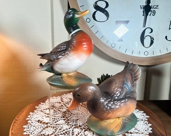 Vintage, Cigarette Holder, Ash Tray, Ceramic Hand Painted Piano