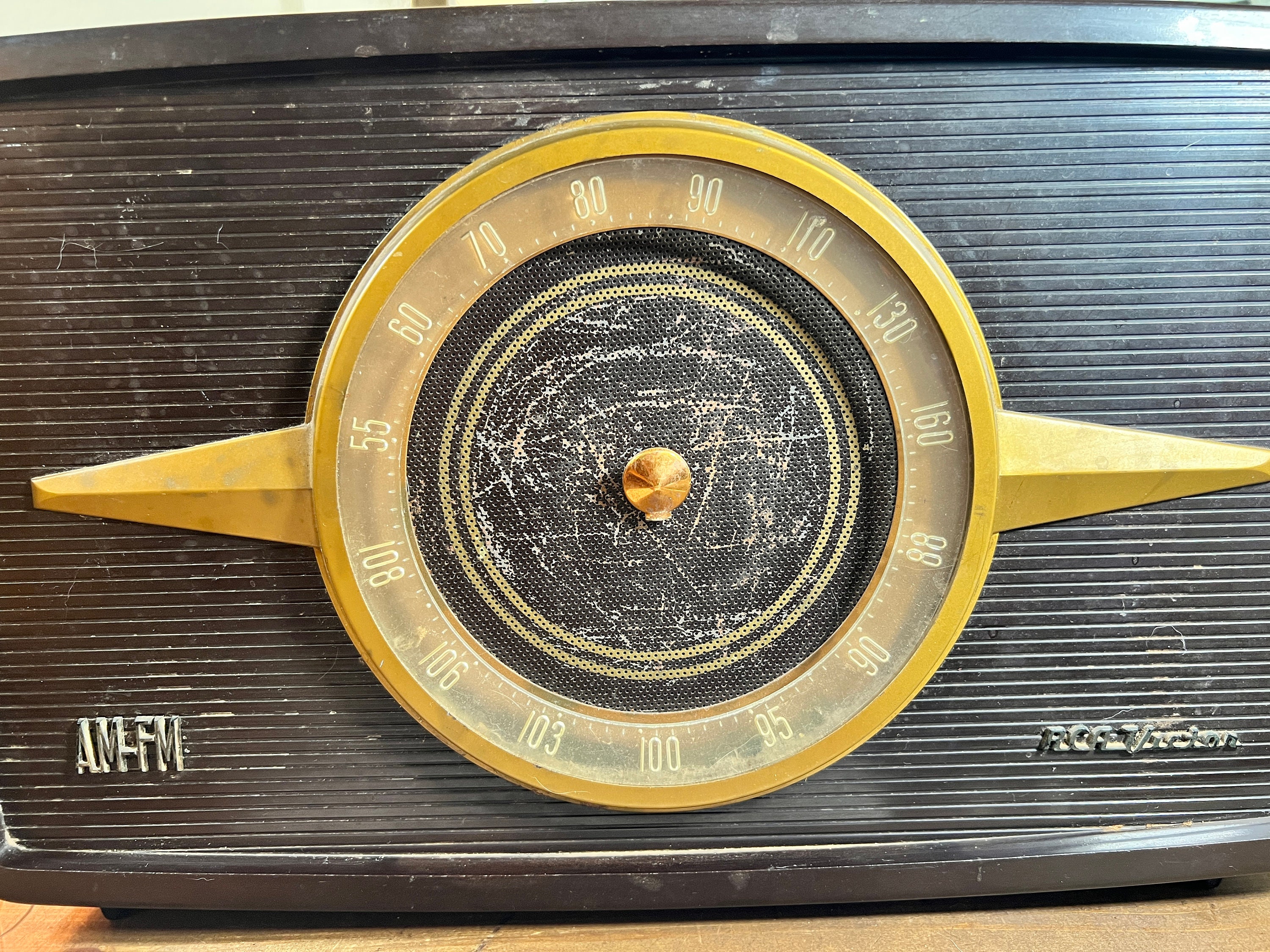 ビンテージ RCA Victor 大型 真空管ラジオ 希少 ビクターラジオ